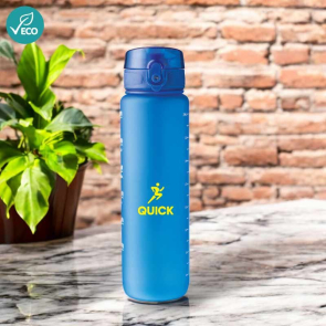 RPET Bottle With Time Markings (1000ml)