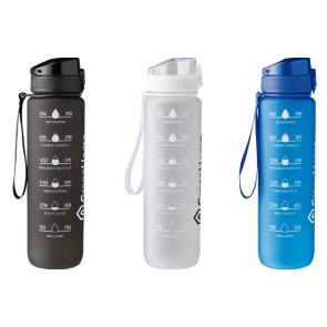 RPET Bottle With Time Markings (1000ml)