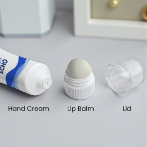 Hand Cream (20ml) & SPF20 Lip Balm with Lanyard Cut-Out