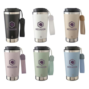 Recycled Steel Double Walled Travel Mug (500ml)