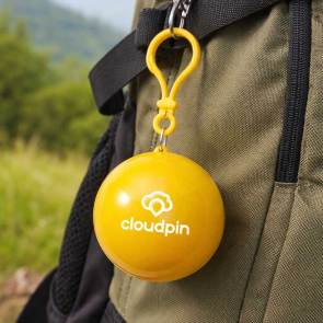 Poncho in a Plastic Ball