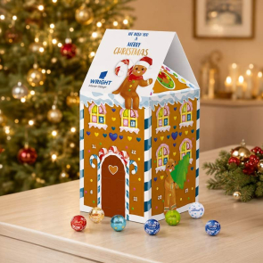 Bespoke XL Lindt House Advent Calendar
