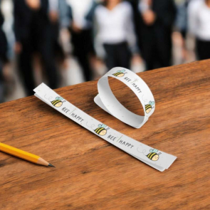 Printed Seeded Wristbands 
