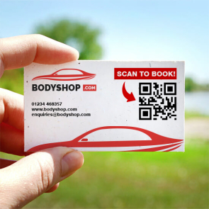 Eco-Friendly Seed Paper Business/ Customer Loyalty Cards