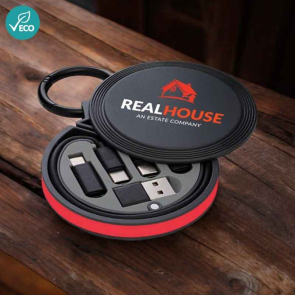 Colour Pop Recycled 6-in-1 Charging Cable