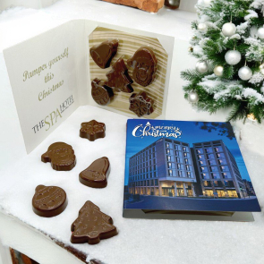 Chocolate Christmas Card