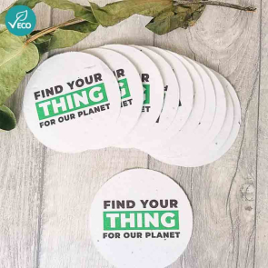 Seeded Paper Coaster