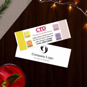 Police Approved PTP Check Your Drink Cards