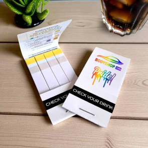 PTP Check Your Drink Matchbook