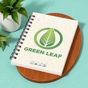 Seeded Paper Notebook A6