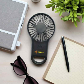 Rechargeable Carabiner Hand Fan