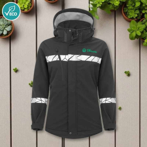 Softshell Jacket with Hi-Viz Trim (Women's Fit)