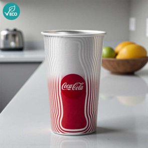 Colour Changing GRS Recycled Aluminium Cup 450ml