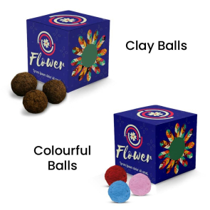 Seed Ball or Rainball Cubes