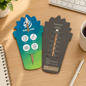 Blooming Pencil with Plant Pot Shaped Backing Card