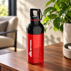 Colour Pop Clear Water Bottle 600ml