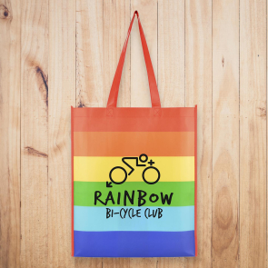 Rainbow Shopper Bag