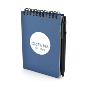 Recycled Flip Jotter A6 Pad And Pen