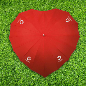 Umbrella -Heart Shaped