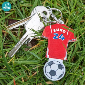 Shirt Shaped Trolley Stick Keyring
