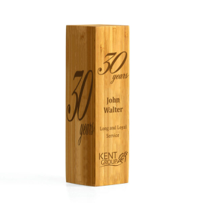 Bamboo Column Awards 55mm X 55mm X 190mm