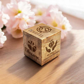 Stress Wooden Cube Award