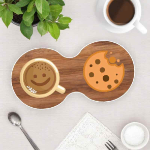 Double Bamboo Coaster