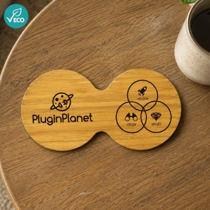 Double Bamboo Coaster