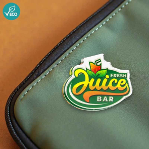 Recycled Acrylic Clutch Pin Badge Up to 25x25mm