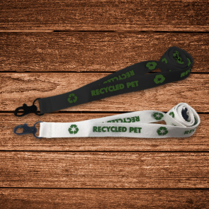 Eco Friendly R-PET Screen Printed Lanyard