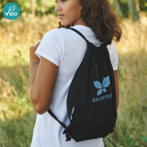 Neutral Fairtrade & Organic Drawstring Bag