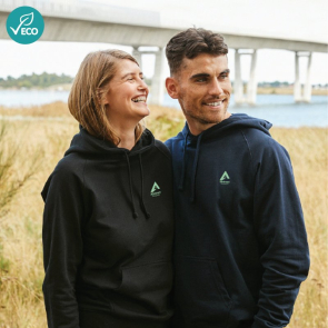 Neutral Unisex Tiger Cotton Hooded Sweatshirt