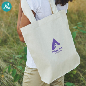 Neutral Tiger Cotton Twill Tote Bag