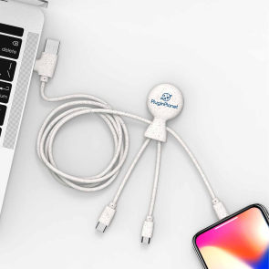 Xoopar Mr Bio Long GRS Recycled Charging Cable 