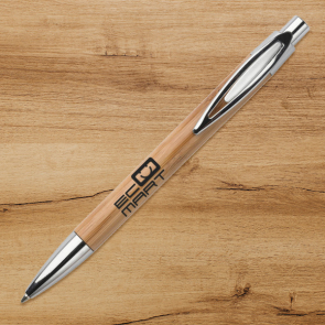 Goa Bamboo Pen Metal Clip