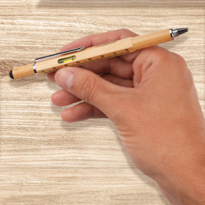 Systemo Bamboo 6-in-1 Ball Pen