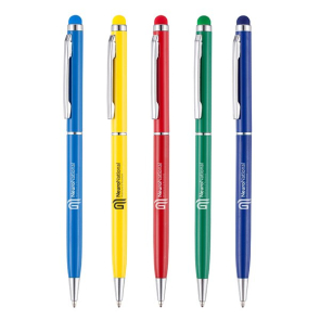 Soft Top Tropical Stylus Ball Pen