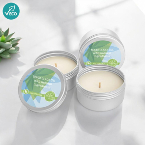 Natural Wax Candle In A Tin (100g)