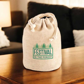 Small Natural Hemp Bag