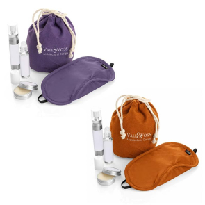 Calming Wellbeing Essentials Kit in a Hemp Bag