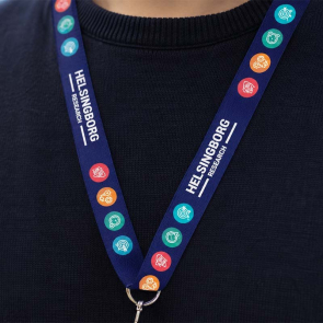 R-PET Heat Transfer Lanyard                    