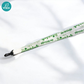 Eco Friendly R-PET Heat Transfer Lanyard                    