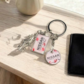 Bespoke Trolley Coin Charm Keyring
