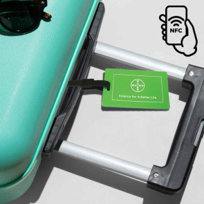 PVC Luggage Tag with NFC