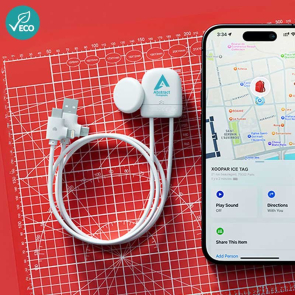 Ice Charging Cable with Locator Tag