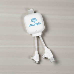 Gamma Lite Hybrid Charge Cable/ 3000 mAh Power Bank with Express Delivery