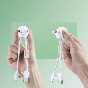 Jelly Stress Ball and Charger Cable