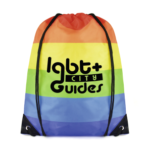 Rainbow Drawstring Bag