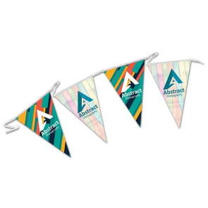 Triangular Waterproof Poly Bunting