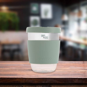 Ukiyo Borosilicate Glass with Silicone Lid & Sleeve